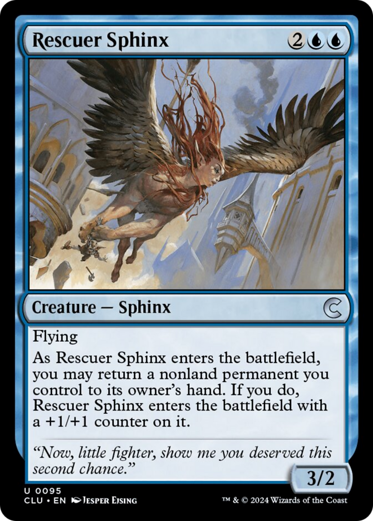Rescuer Sphinx [Ravnica: Clue Edition] | Game Master's Emporium (The New GME)