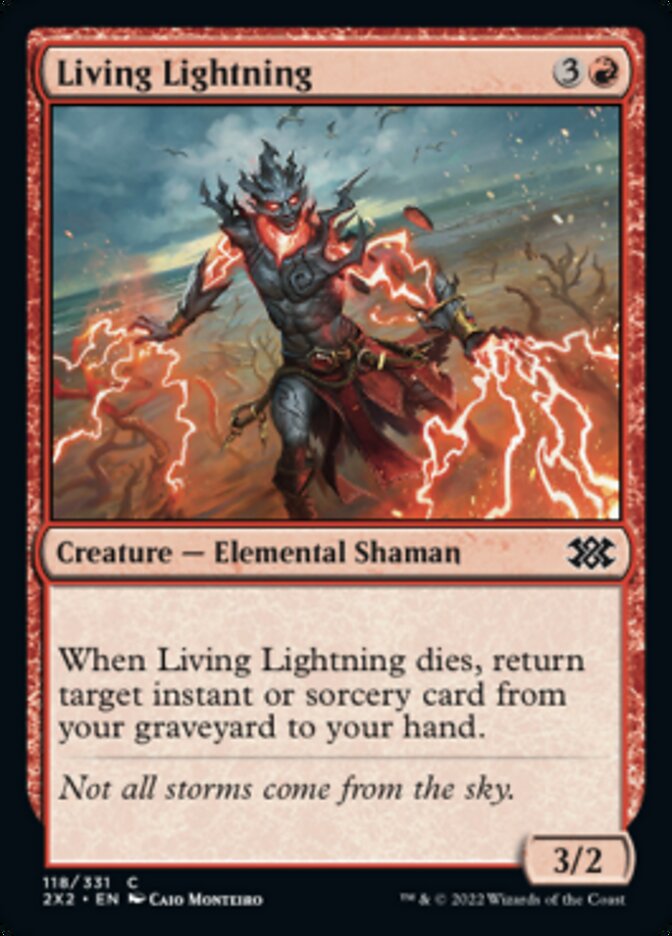 Living Lightning [Double Masters 2022] | Game Master's Emporium (The New GME)