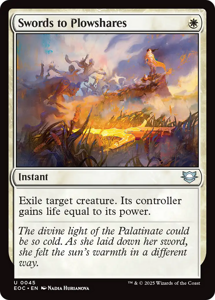 Swords to Plowshares [Edge of Eternities Commander] | Game Master's Emporium (The New GME)