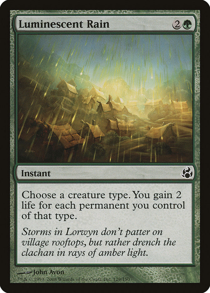 Luminescent Rain [Morningtide] | Game Master's Emporium (The New GME)