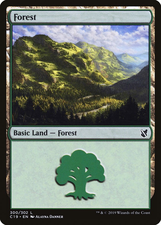 Forest (300) [Commander 2019] | Game Master's Emporium (The New GME)