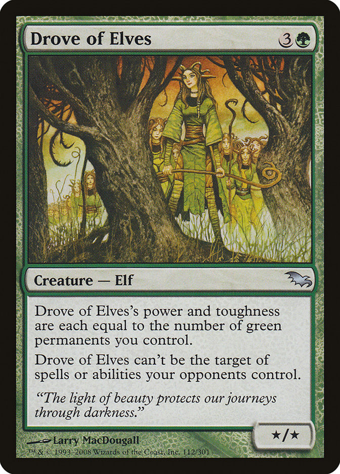 Drove of Elves [Shadowmoor] | Game Master's Emporium (The New GME)