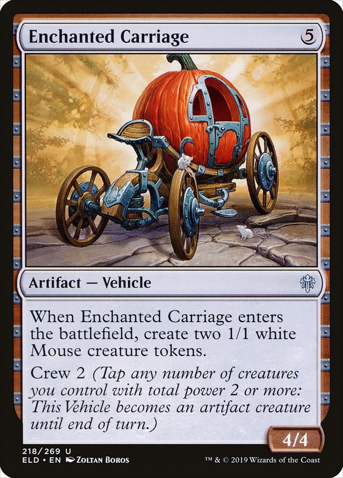 Enchanted Carriage [Throne of Eldraine] | Game Master's Emporium (The New GME)