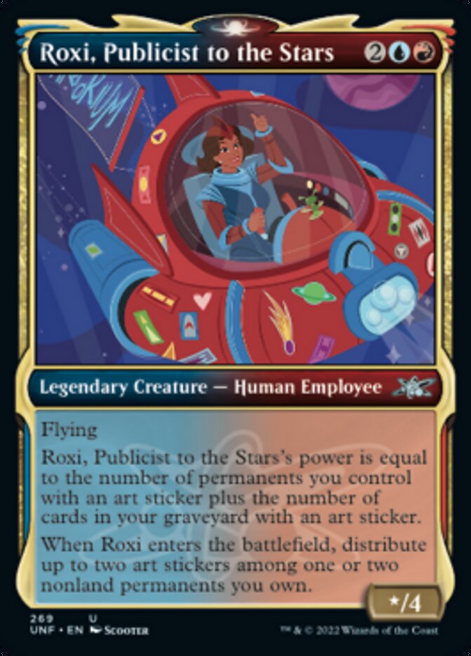 Roxi, Publicist to the Stars (Showcase) [Unfinity] | Game Master's Emporium (The New GME)