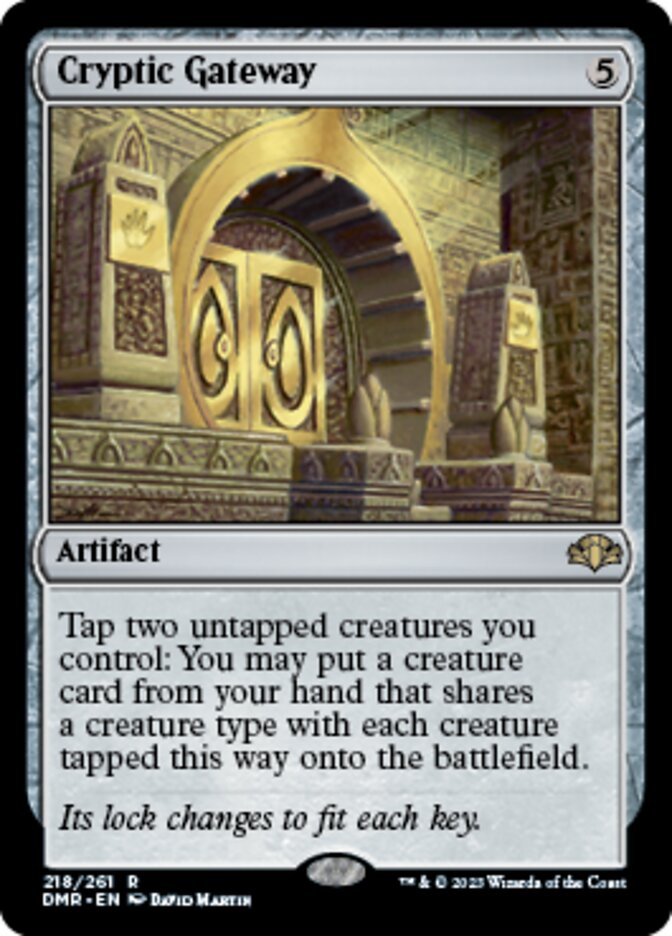 Cryptic Gateway [Dominaria Remastered] | Game Master's Emporium (The New GME)