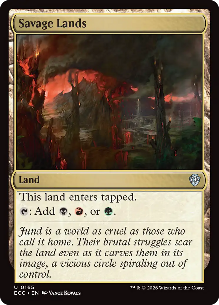 Savage Lands [Lorwyn Eclipsed Commander] | Game Master's Emporium (The New GME)