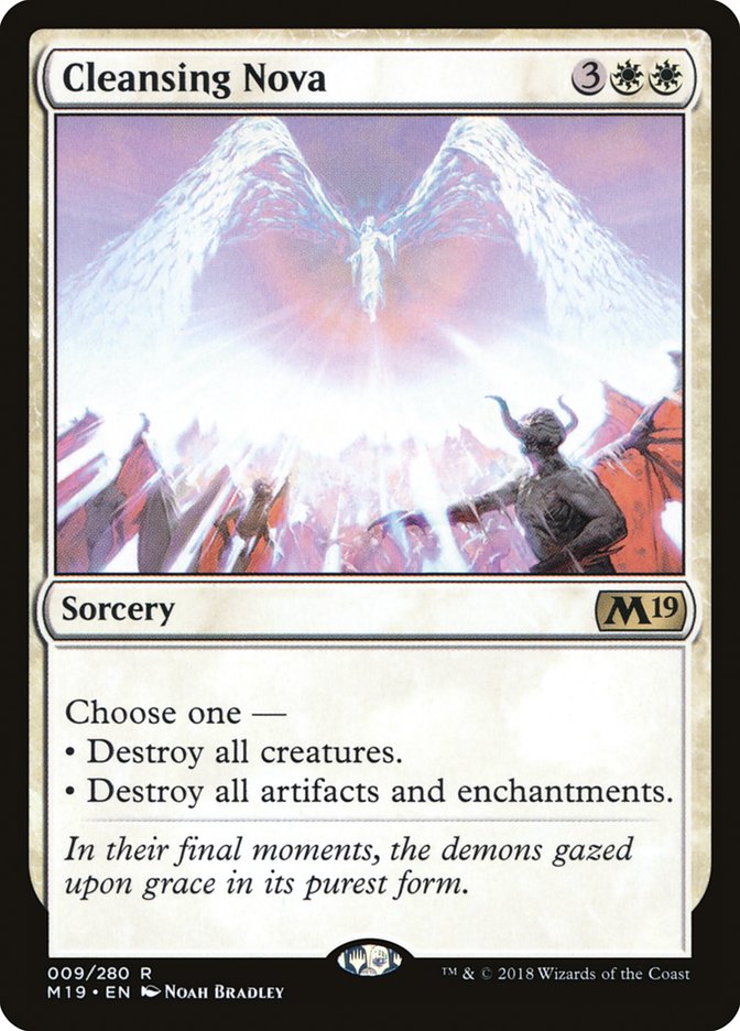Cleansing Nova [Core Set 2019] | Game Master's Emporium (The New GME)