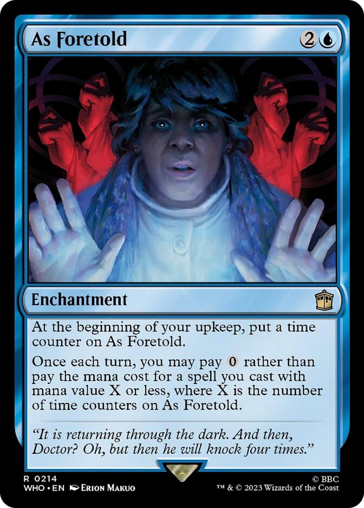 As Foretold [Doctor Who] | Game Master's Emporium (The New GME)