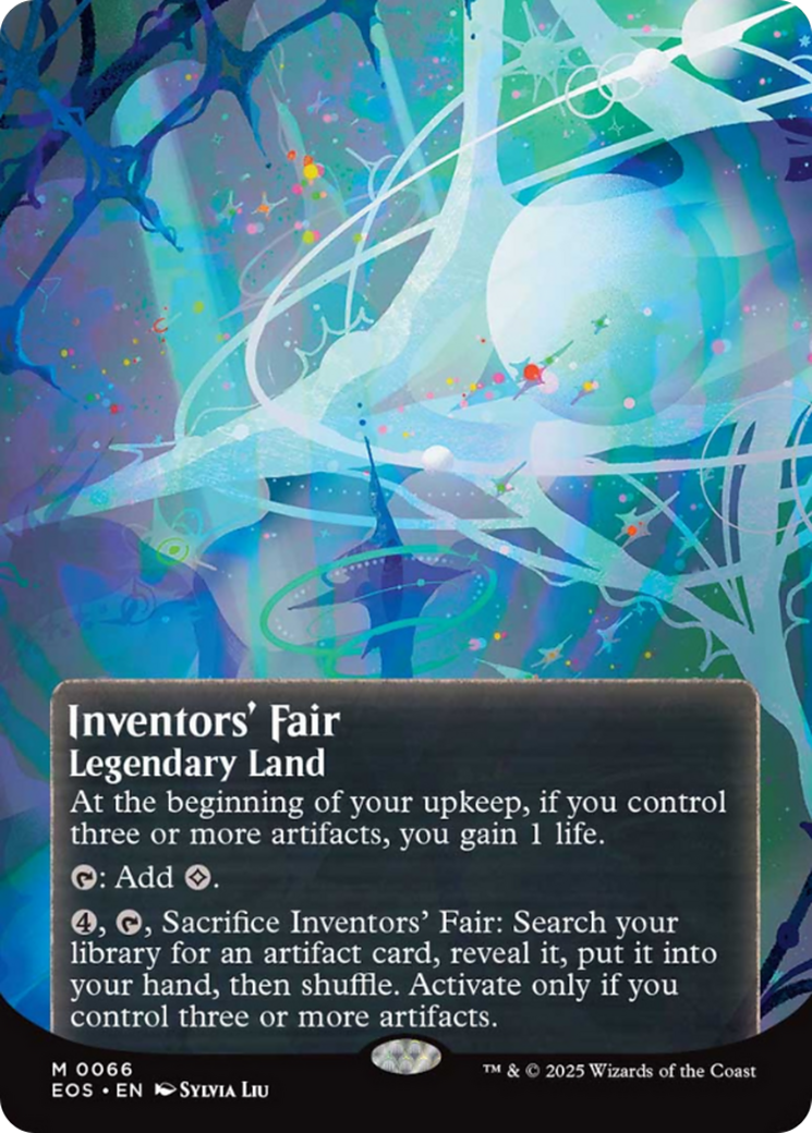Inventors' Fair (0066) (Borderless) [Edge of Eternities: Stellar Sights] | Game Master's Emporium (The New GME)