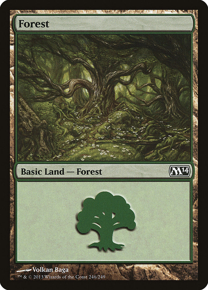 Forest (246) [Magic 2014] | Game Master's Emporium (The New GME)