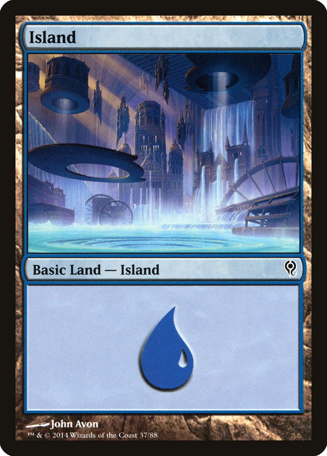 Island (37) [Duel Decks: Jace vs. Vraska] | Game Master's Emporium (The New GME)