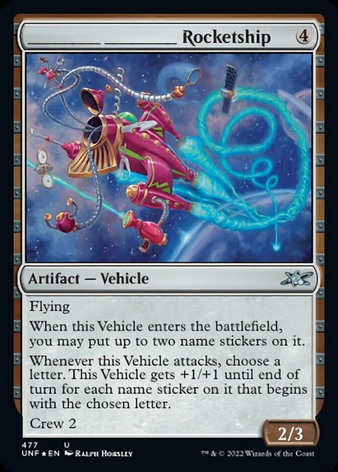 _____ _____ Rocketship (Galaxy Foil) [Unfinity] | Game Master's Emporium (The New GME)