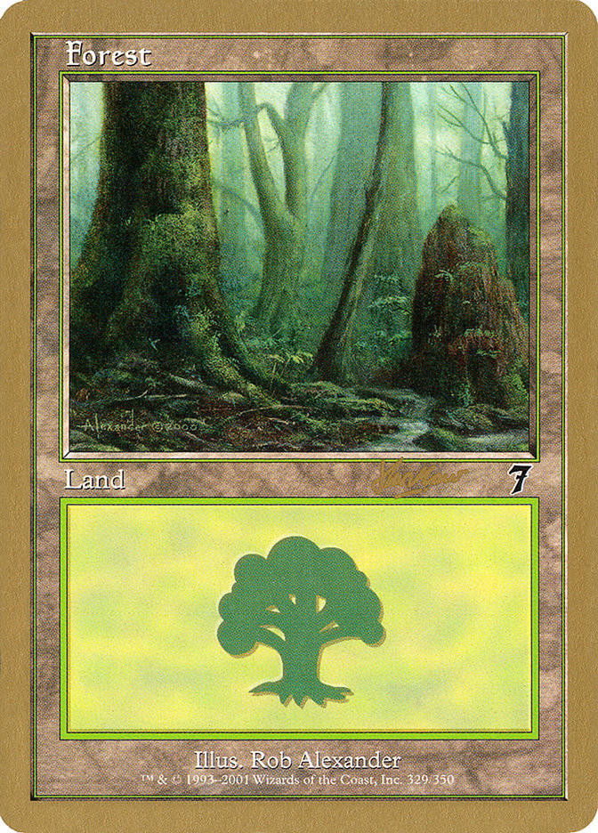 Forest (329) (Sim Han How) [World Championship Decks 2002] | Game Master's Emporium (The New GME)