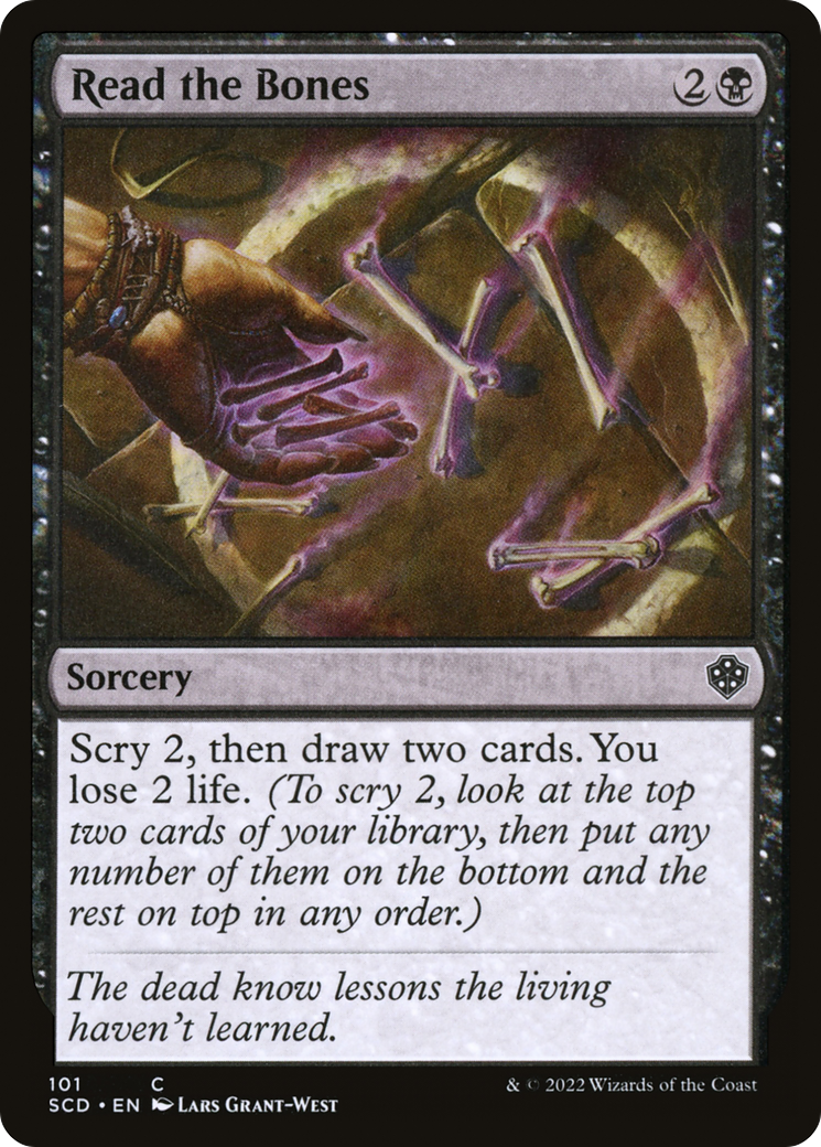 Read the Bones [Starter Commander Decks] | Game Master's Emporium (The New GME)