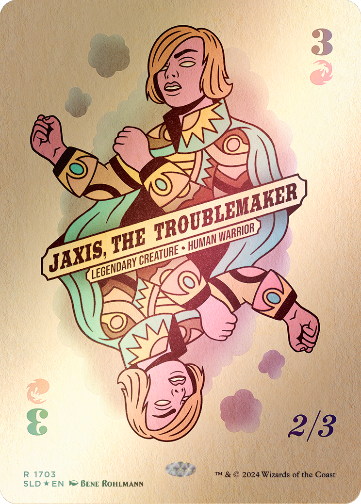 Jaxis, the Troublemaker (Rainbow Foil) [Secret Lair Drop Series] | Game Master's Emporium (The New GME)