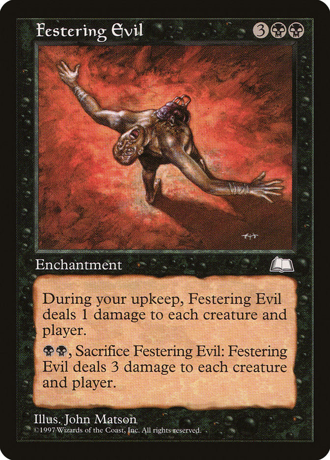Festering Evil [Weatherlight] | Game Master's Emporium (The New GME)