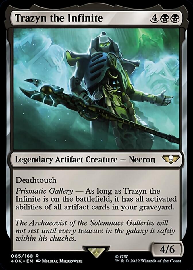 Trazyn the Infinite (Surge Foil) [Warhammer 40,000] | Game Master's Emporium (The New GME)