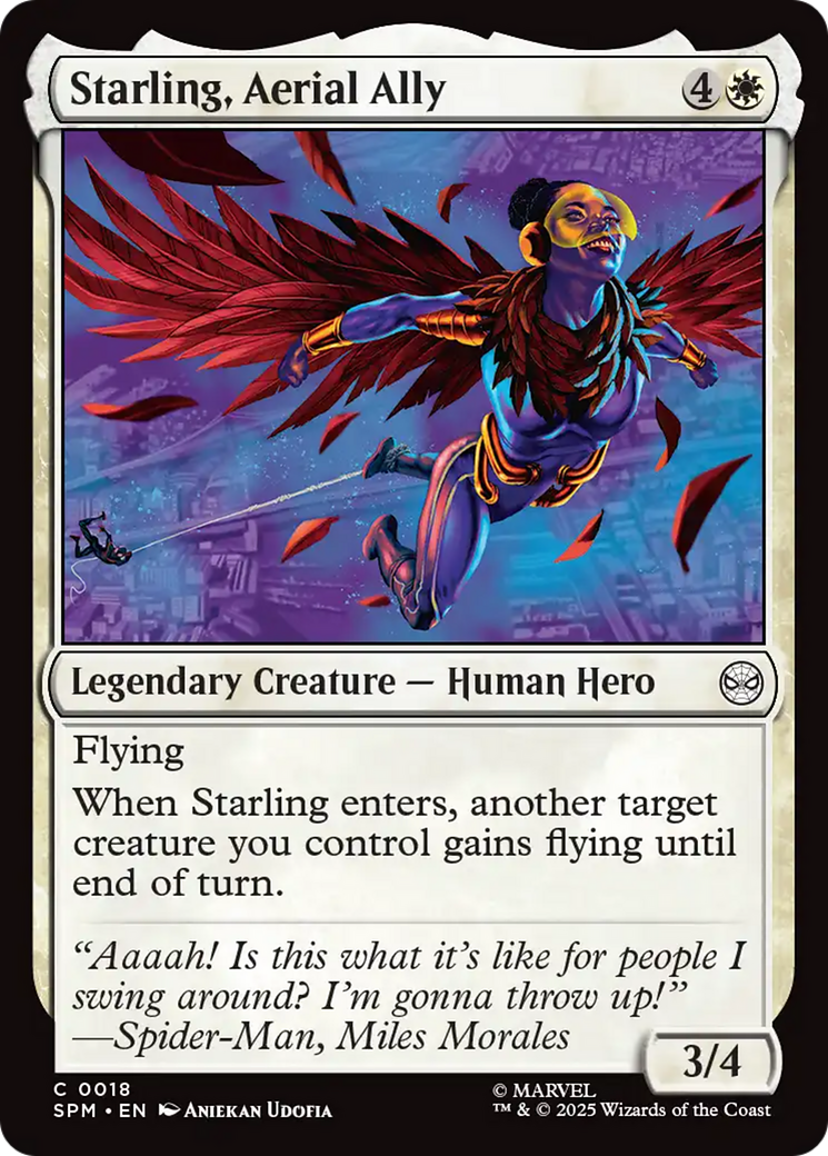 Starling, Aerial Ally [Marvel's Spider-Man] | Game Master's Emporium (The New GME)