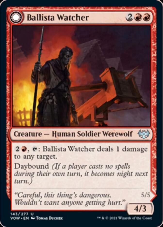 Ballista Watcher // Ballista Wielder [Innistrad: Crimson Vow] | Game Master's Emporium (The New GME)