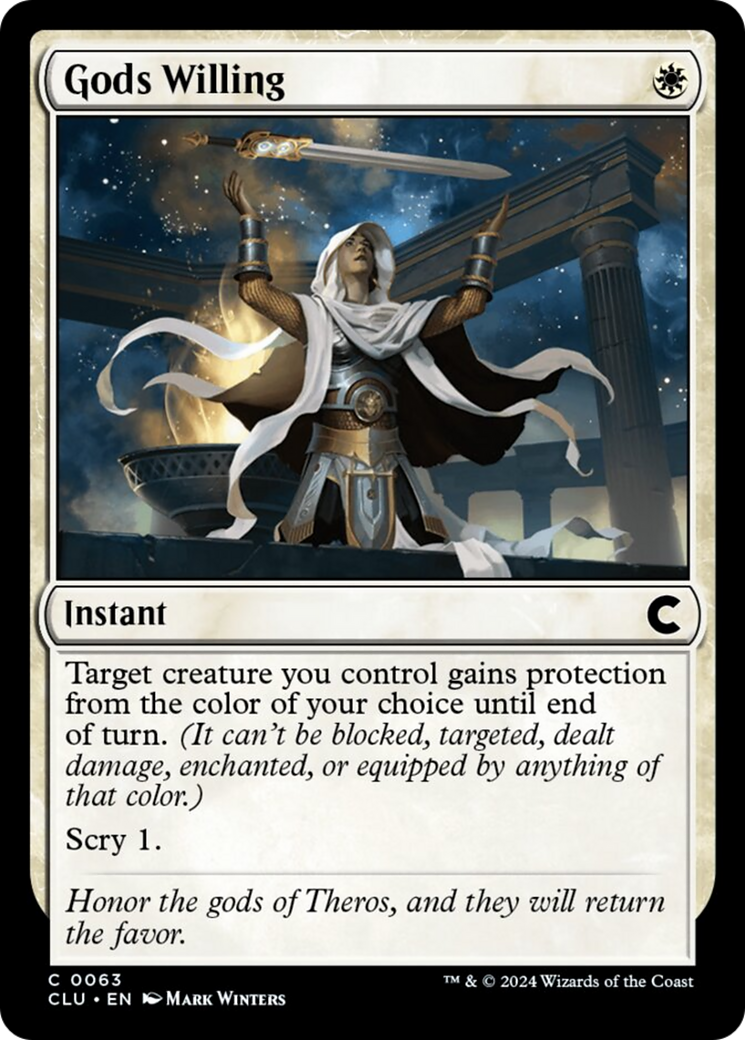 Gods Willing [Ravnica: Clue Edition] | Game Master's Emporium (The New GME)