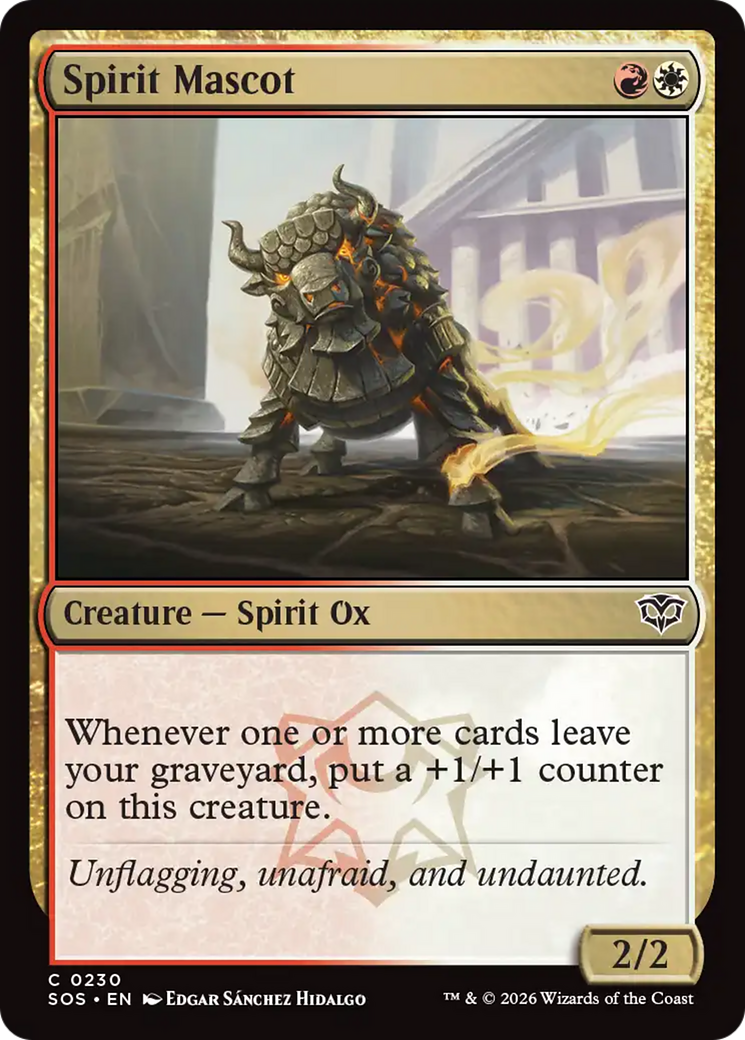 Spirit Mascot [Secrets of Strixhaven] | Game Master's Emporium (The New GME)