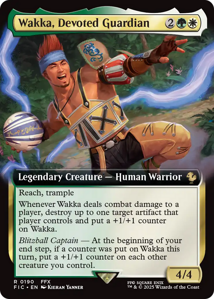 Wakka, Devoted Guardian (Extended Art) [FINAL FANTASY Commander] | Game Master's Emporium (The New GME)