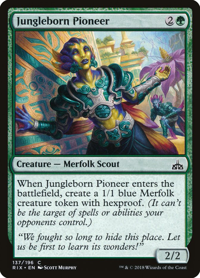 Jungleborn Pioneer [Rivals of Ixalan] | Game Master's Emporium (The New GME)