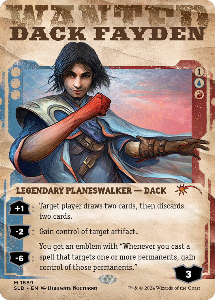 Dack Fayden (1689) [Secret Lair Drop Series] | Game Master's Emporium (The New GME)