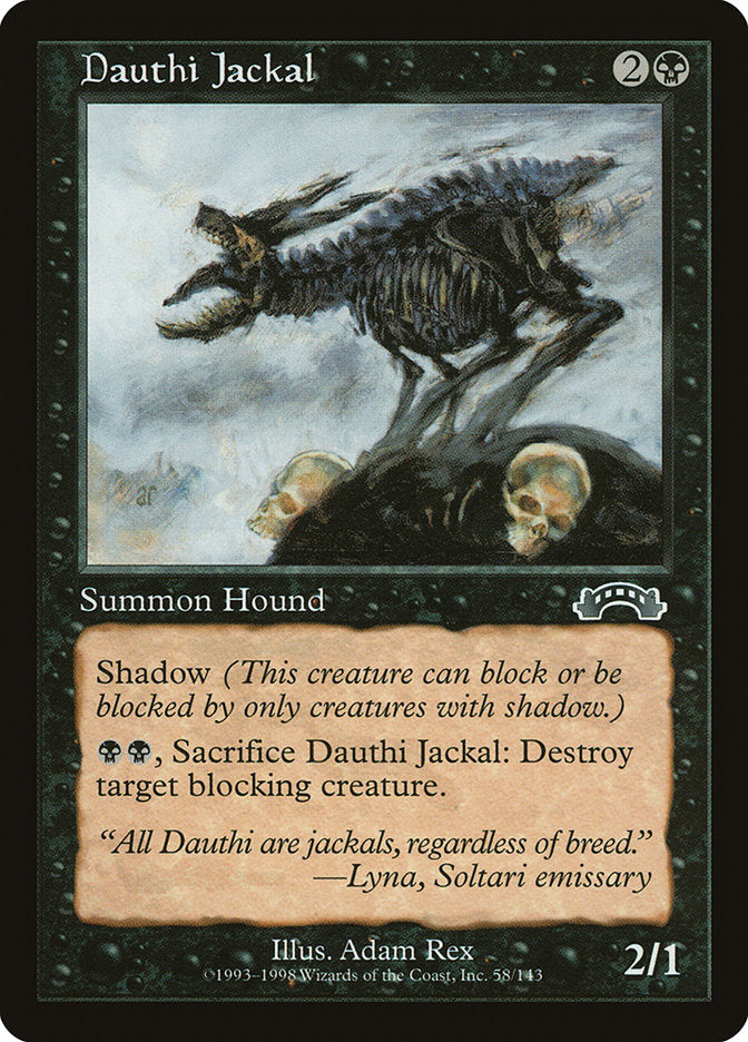 Dauthi Jackal [Exodus] | Game Master's Emporium (The New GME)