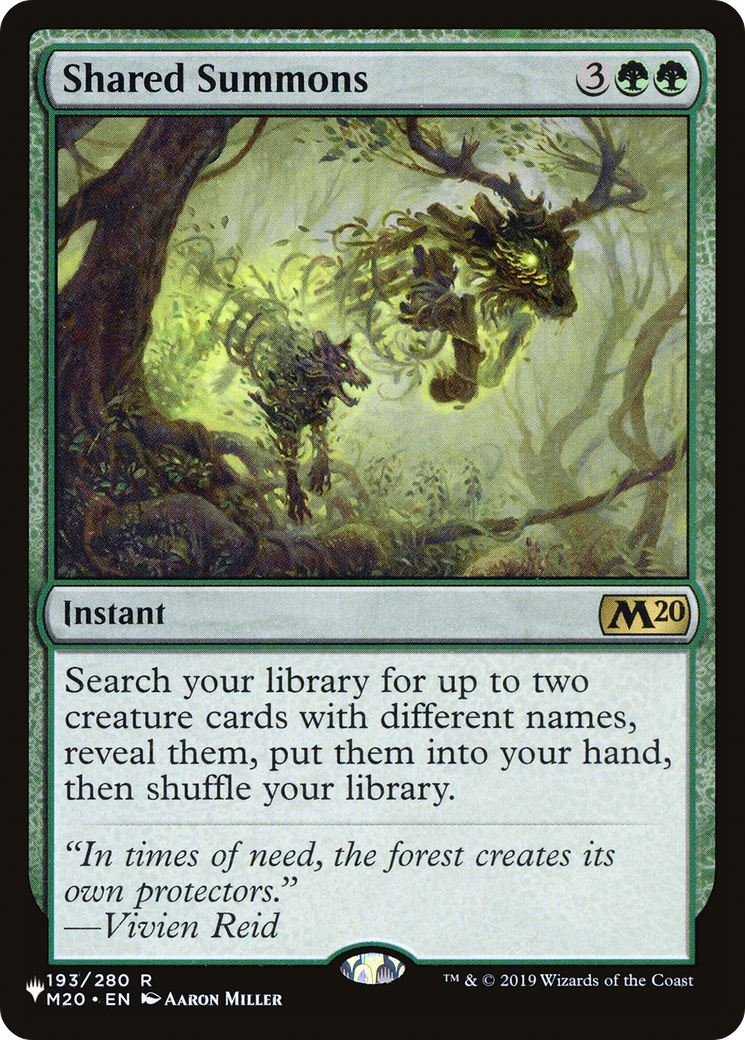 Shared Summons [The List] | Game Master's Emporium (The New GME)