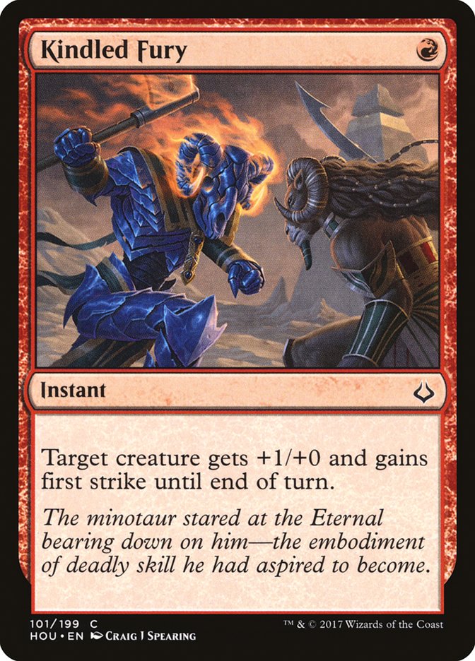 Kindled Fury [Hour of Devastation] | Game Master's Emporium (The New GME)