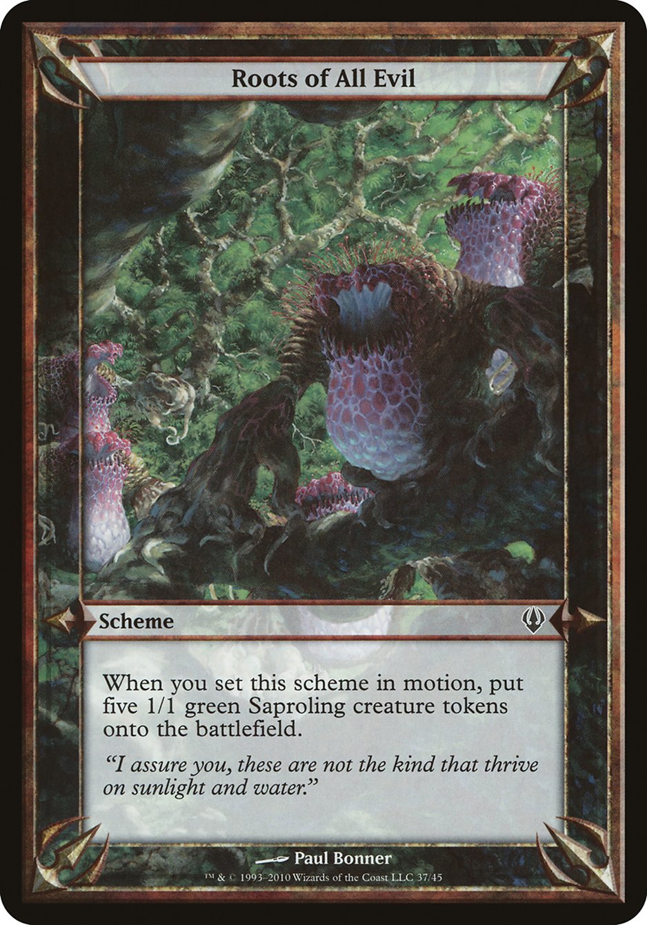 Roots of All Evil (Schemes) [Archenemy Schemes] | Game Master's Emporium (The New GME)