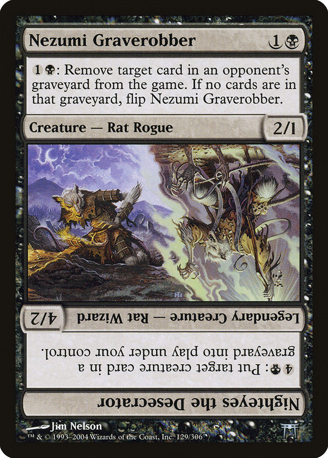 Nezumi Graverobber // Nighteyes the Desecrator [Champions of Kamigawa] | Game Master's Emporium (The New GME)