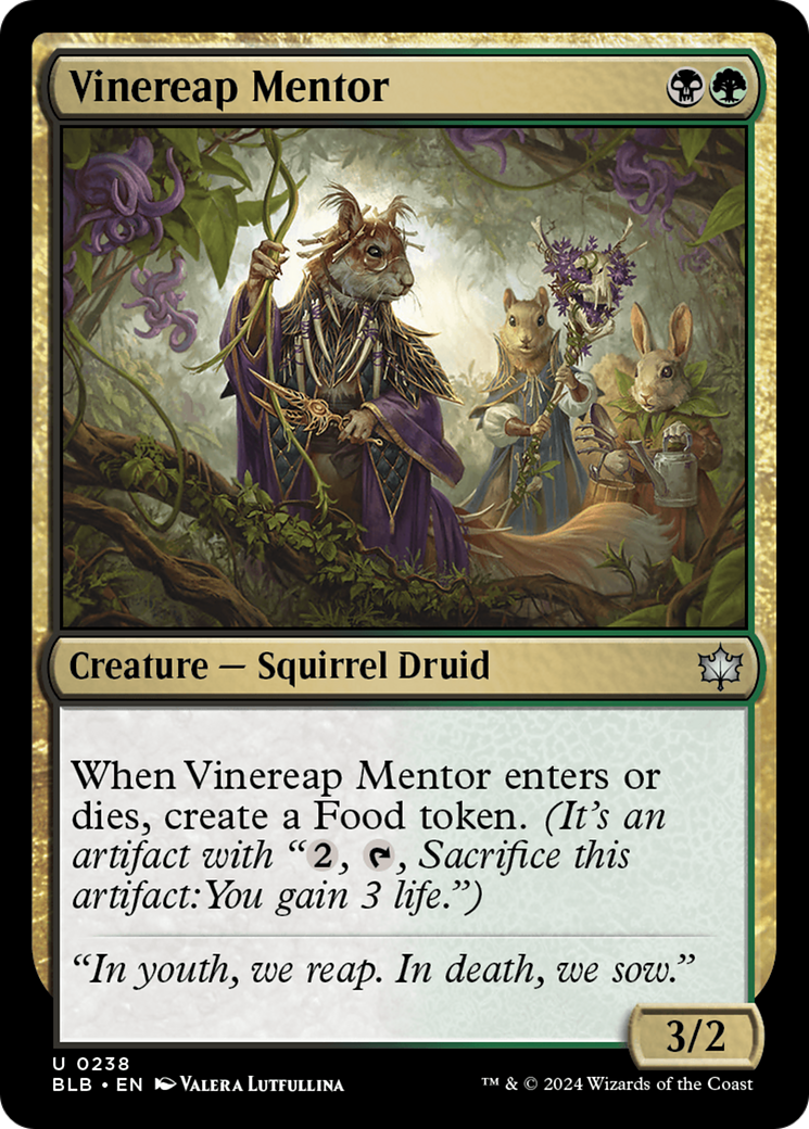 Vinereap Mentor [Bloomburrow] | Game Master's Emporium (The New GME)