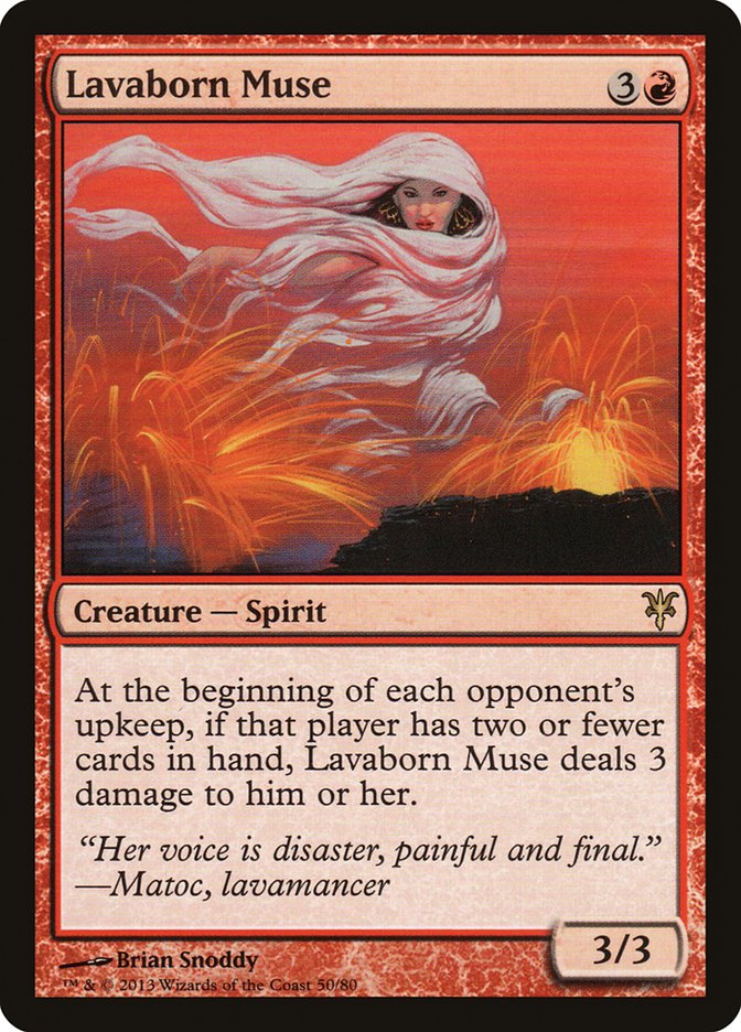 Lavaborn Muse [Duel Decks: Sorin vs. Tibalt] | Game Master's Emporium (The New GME)