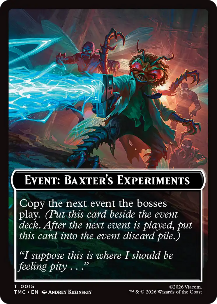 Event: Baxter's Experiments [Teenage Mutant Ninja Turtles Commander Tokens] | Game Master's Emporium (The New GME)