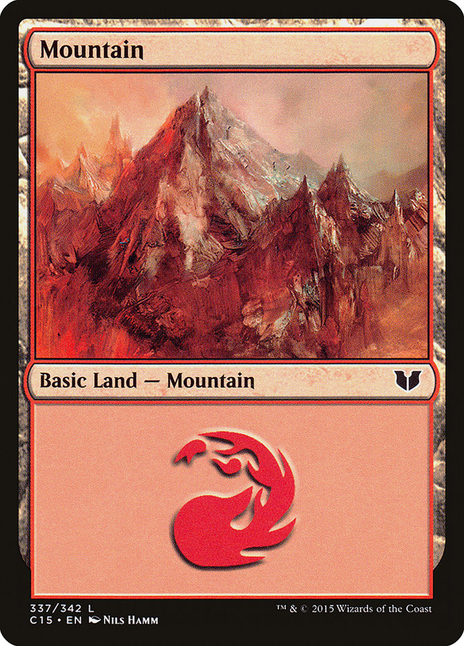 Mountain (337) [Commander 2015] | Game Master's Emporium (The New GME)