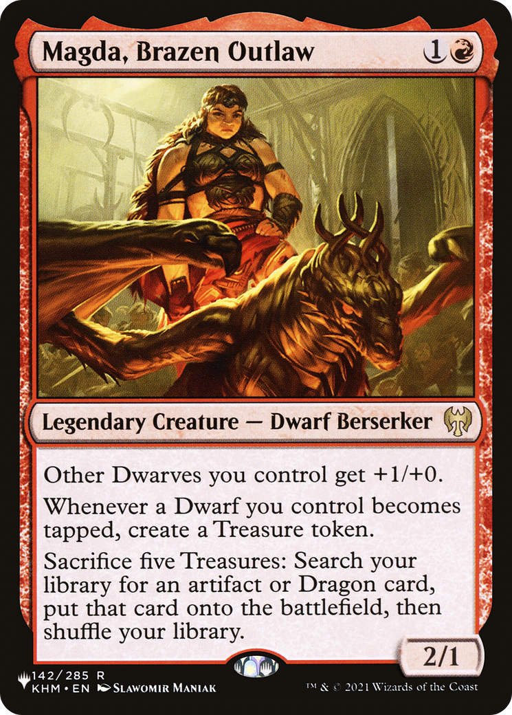 Magda, Brazen Outlaw (KHM) [The List] | Game Master's Emporium (The New GME)