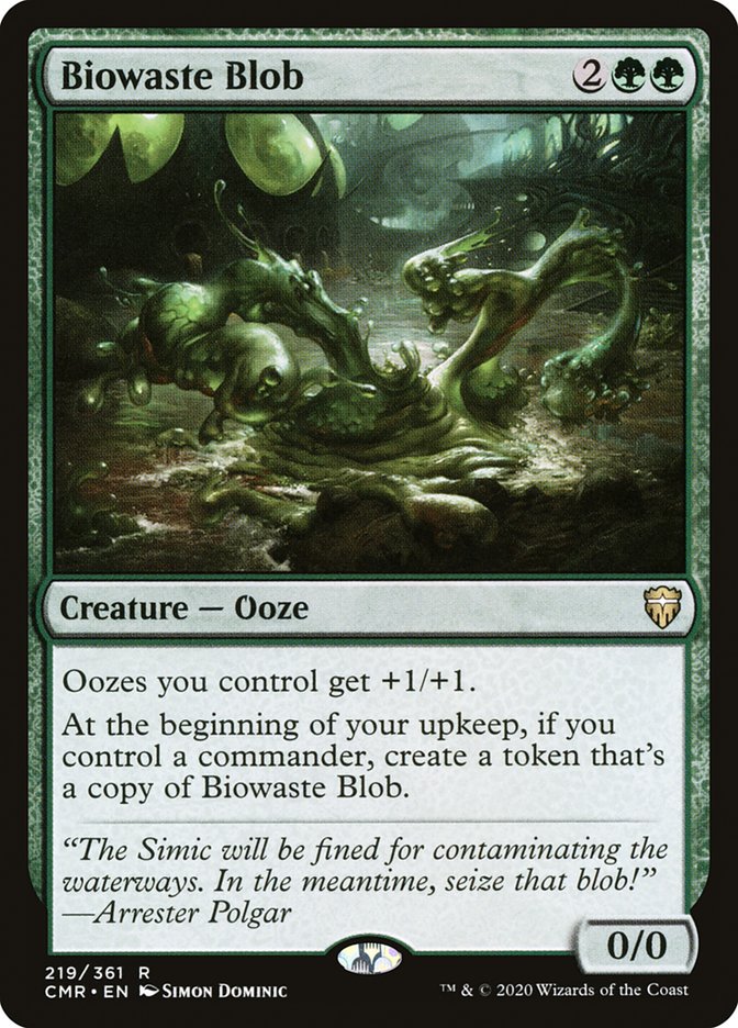 Biowaste Blob [Commander Legends] | Game Master's Emporium (The New GME)
