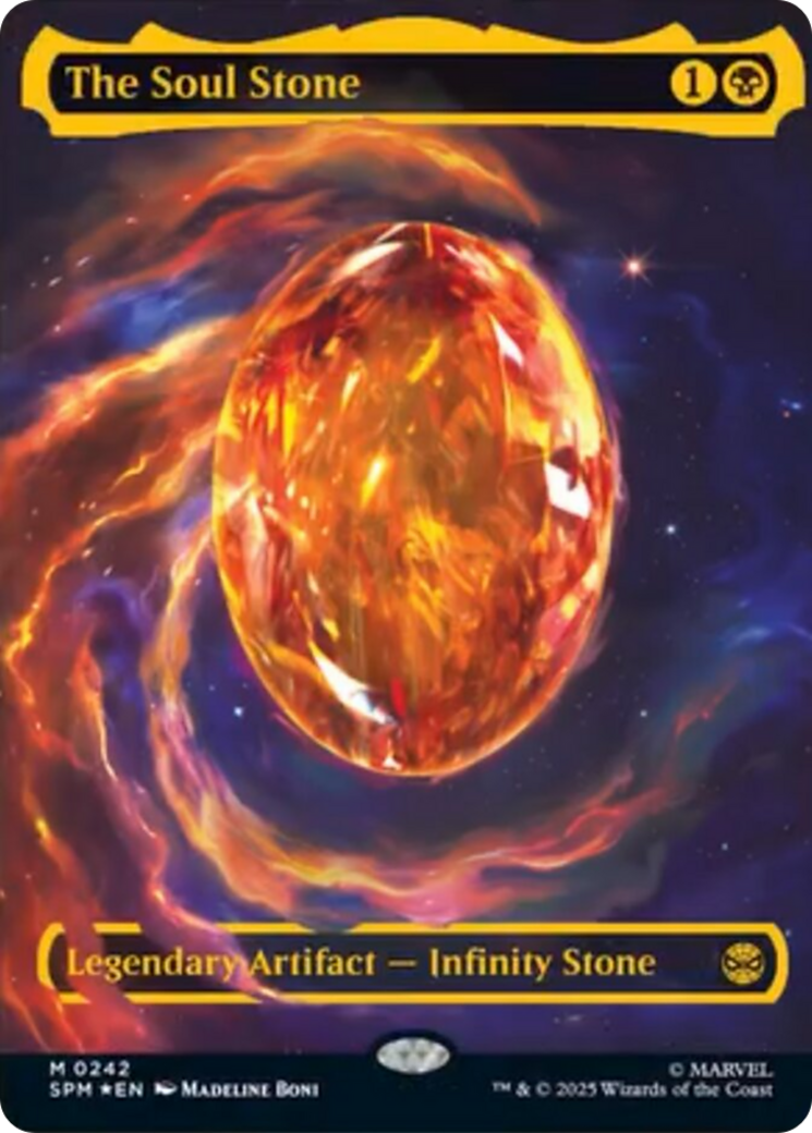 The Soul Stone (Cosmic Foil) [Marvel's Spider-Man] | Game Master's Emporium (The New GME)