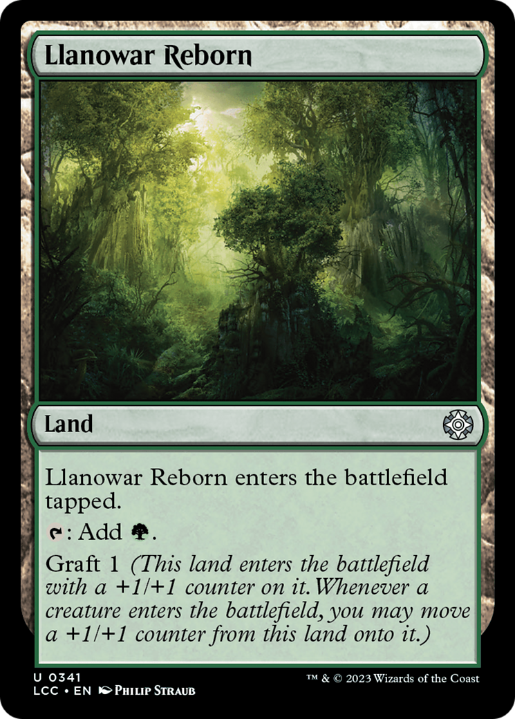 Llanowar Reborn [The Lost Caverns of Ixalan Commander] | Game Master's Emporium (The New GME)