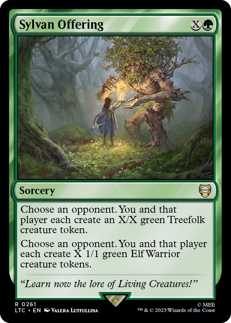 Sylvan Offering [The Lord of the Rings: Tales of Middle-Earth Commander] | Game Master's Emporium (The New GME)