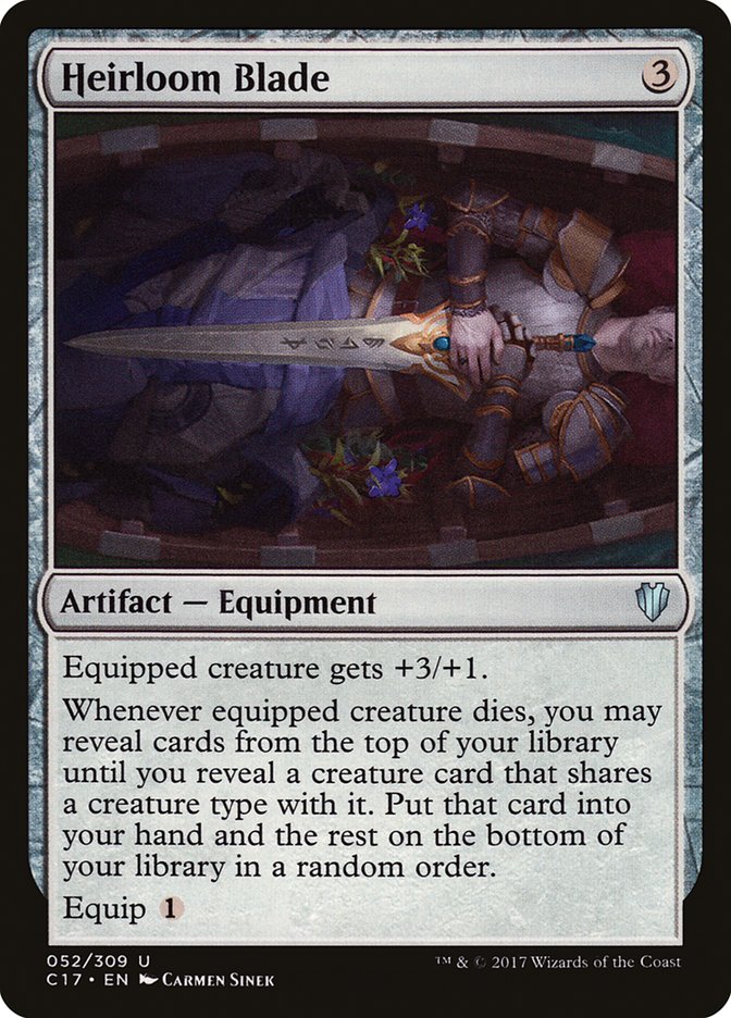 Heirloom Blade [Commander 2017] | Game Master's Emporium (The New GME)