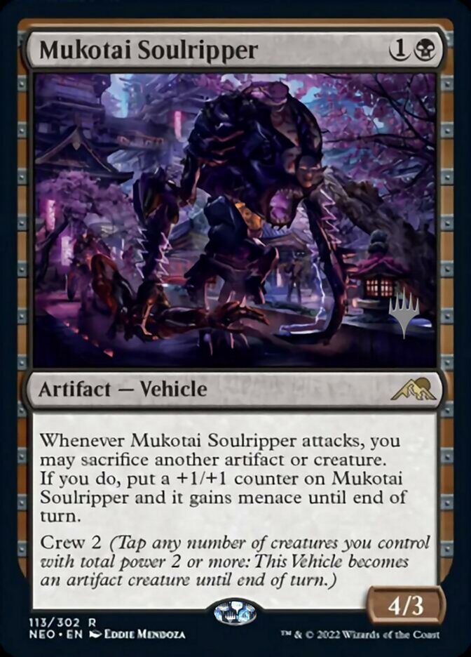 Mukotai Soulripper (Promo Pack) [Kamigawa: Neon Dynasty Promos] | Game Master's Emporium (The New GME)