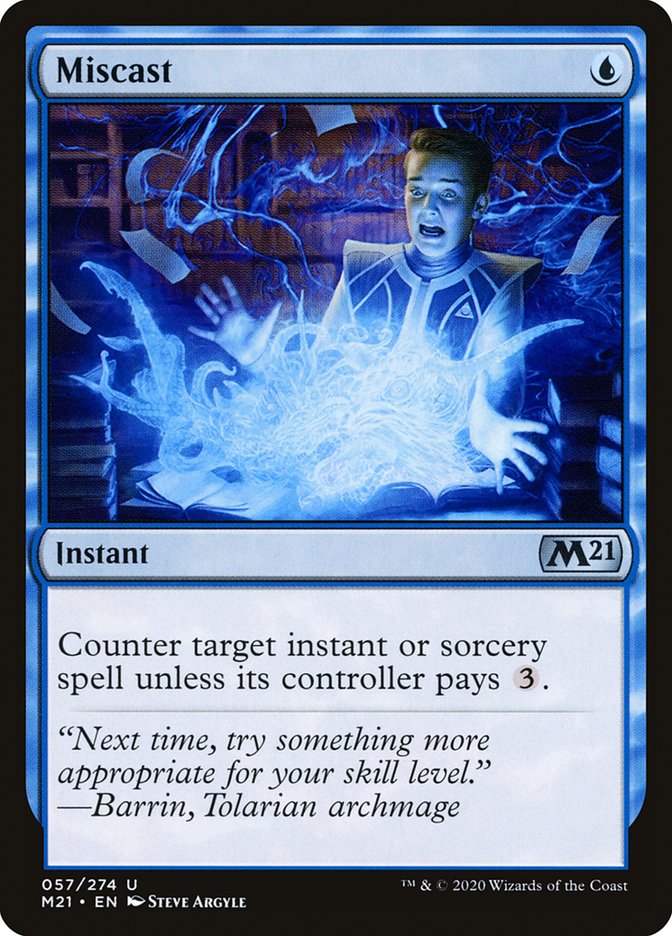 Miscast [Core Set 2021] | Game Master's Emporium (The New GME)