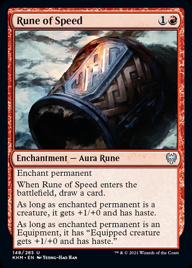 Rune of Speed [Kaldheim] | Game Master's Emporium (The New GME)