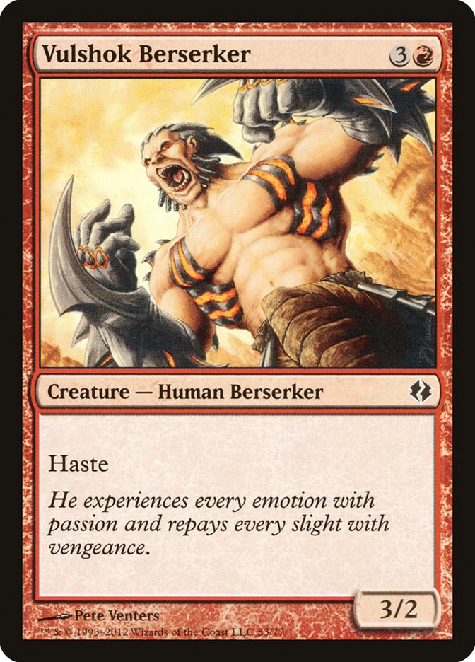 Vulshok Berserker [Duel Decks: Venser vs. Koth] | Game Master's Emporium (The New GME)