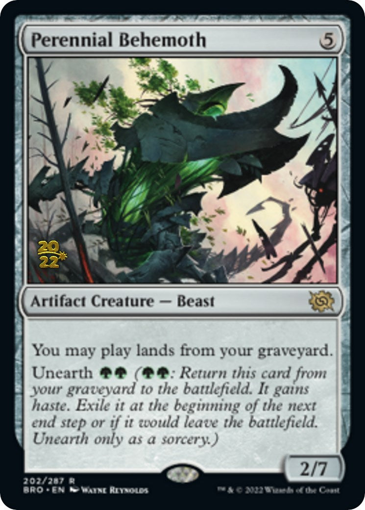 Perennial Behemoth [The Brothers' War Prerelease Promos] | Game Master's Emporium (The New GME)