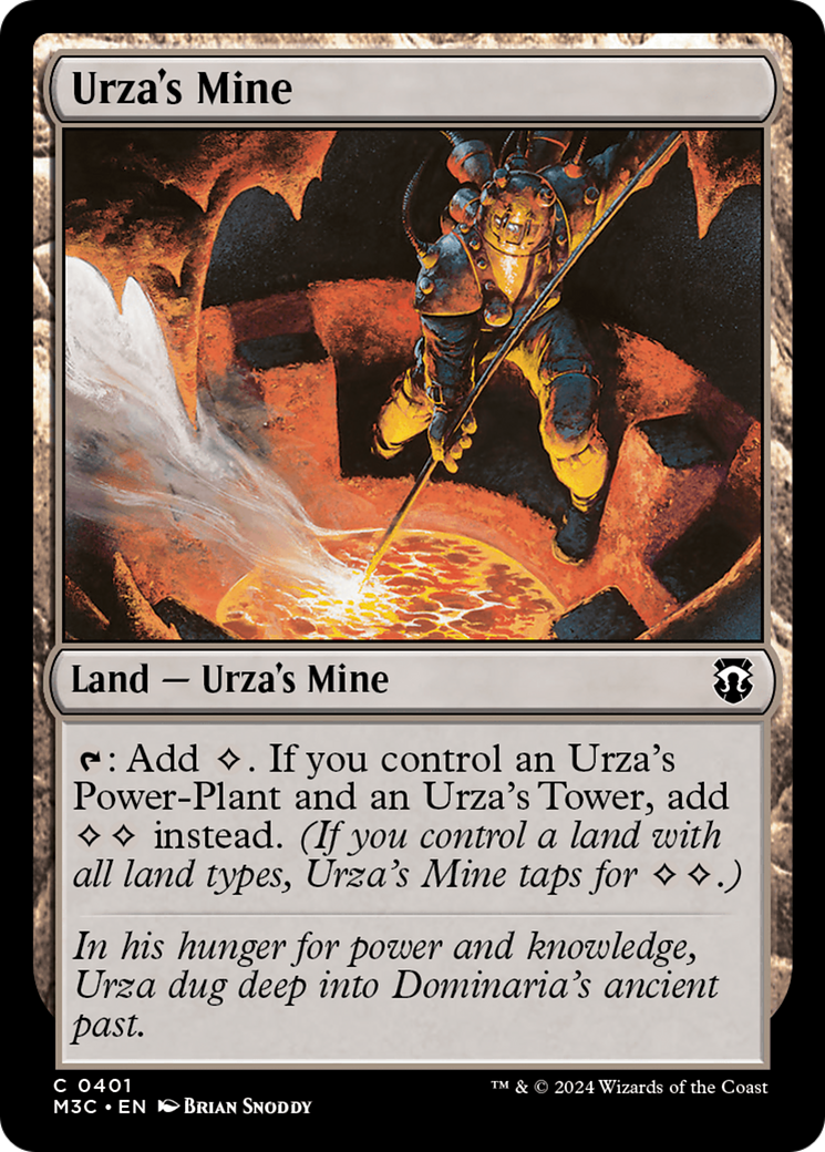 Urza's Mine (Ripple Foil) [Modern Horizons 3 Commander] | Game Master's Emporium (The New GME)
