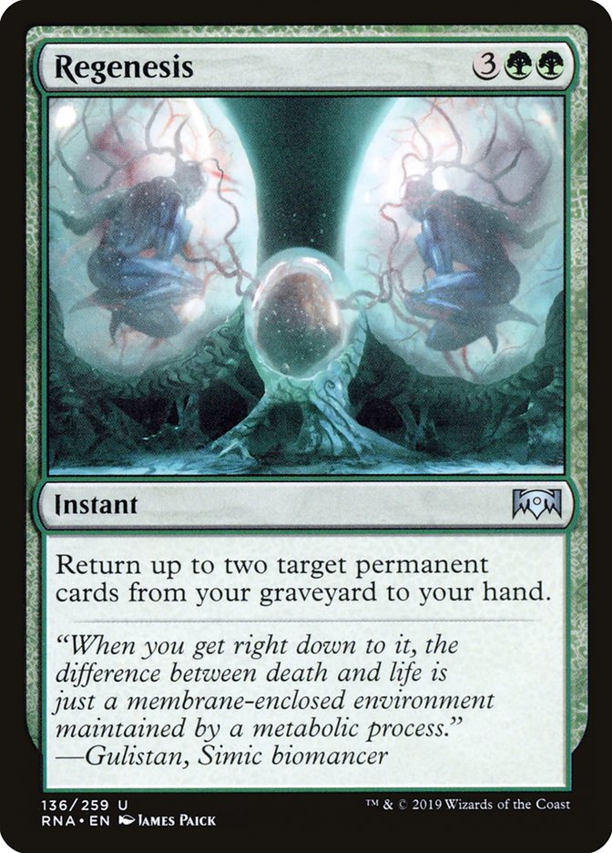 Regenesis [Ravnica Allegiance] | Game Master's Emporium (The New GME)